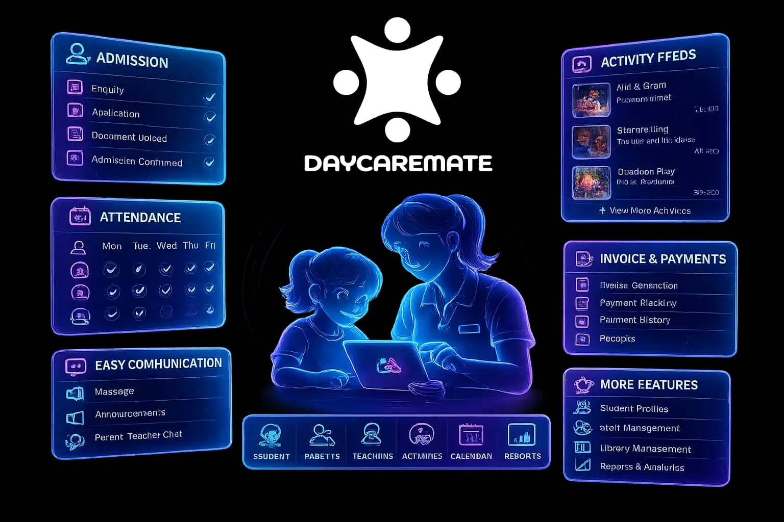 DaycareMate childcare management platform
